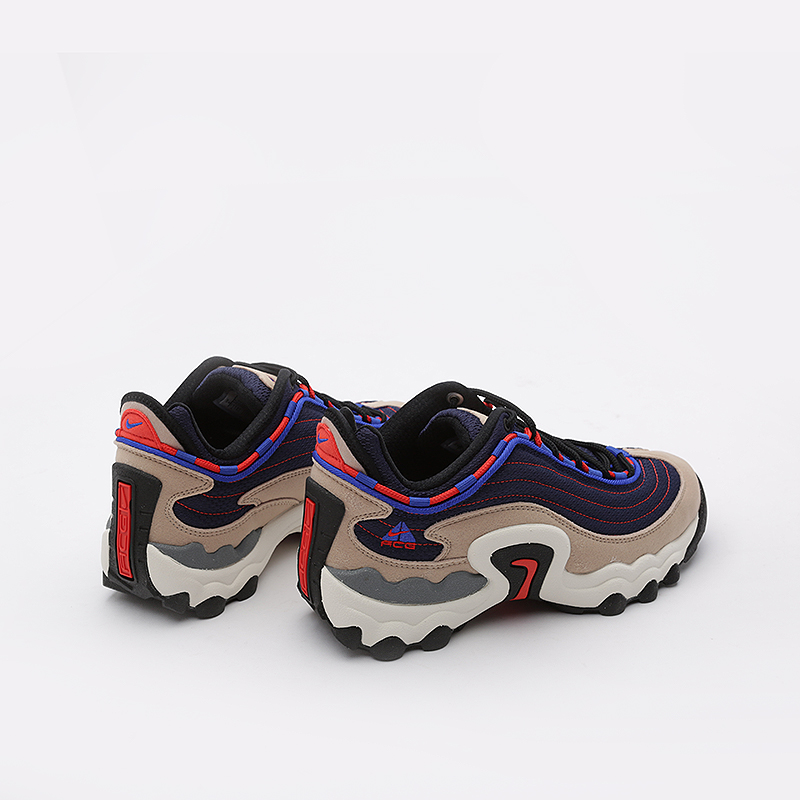  синие кроссовки Nike Air Skarn CD2189-200 - цена, описание, фото 4